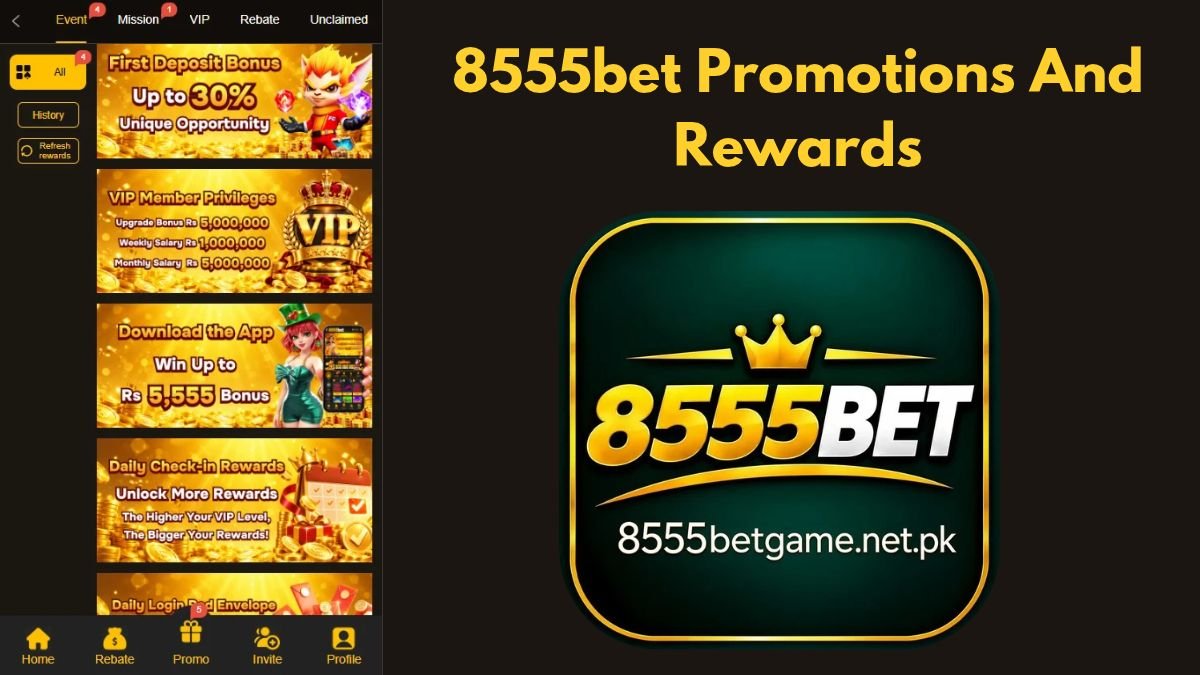 8555bet Game Rewards and Bonuses