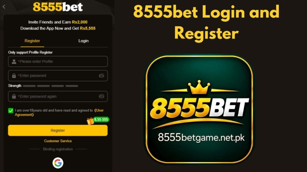 8555 bet login