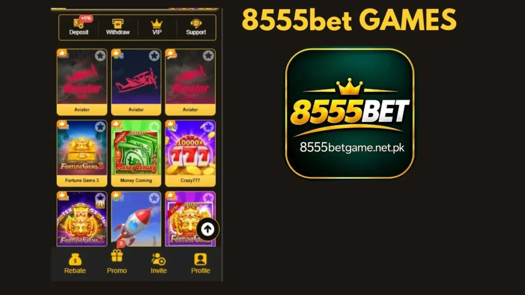 8555BET GAME FEATURES
